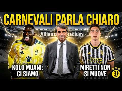 Video CARNEVALI DICE NO! | Miretti bloccato | Vlahovic fuori dai piani | Kolo Muani ora sì (volume basso)