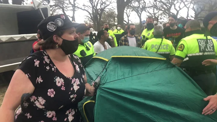 Camp Rhonda Swept at Pioneer Plaza