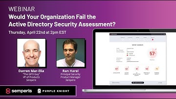 Would Your Organization Fail the Active Directory Security Assessment?