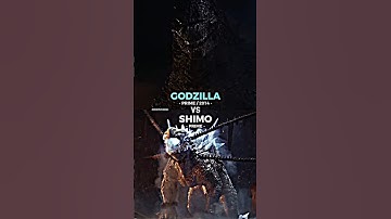 Godzilla (2014) vs Shimo #shorts #short #monsterverse #godzilla #shimo #battle