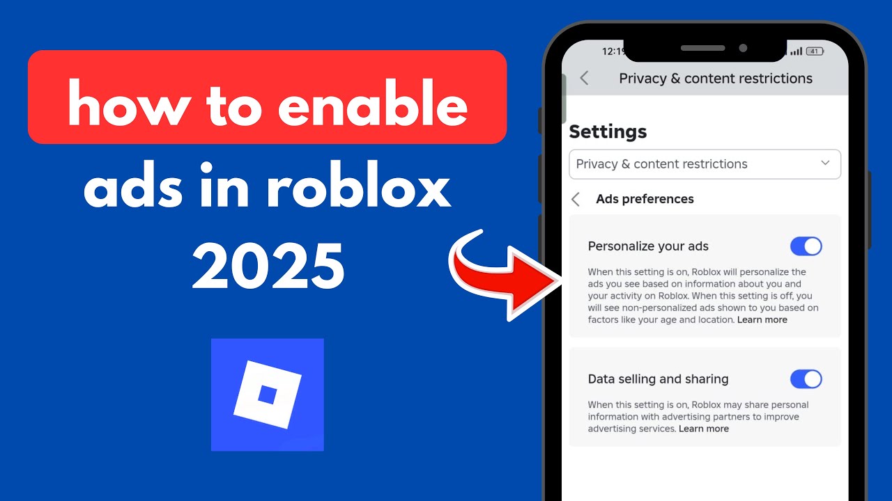 How To Enable Ads In Roblox 2025 YouTube 