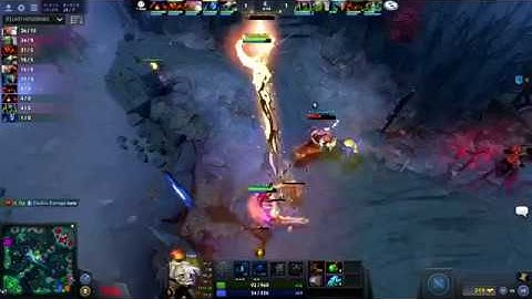 Dota 2 Kiev Major Moment   Sumail gets hit with a melee attack#TheKievMajor