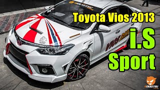 Toyota Vios 2013 ติดตั้งชุดแต่งทรง i.S Sport