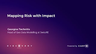 Mapping Risk with Impact by Georgios Technitis - Discovery 2019
