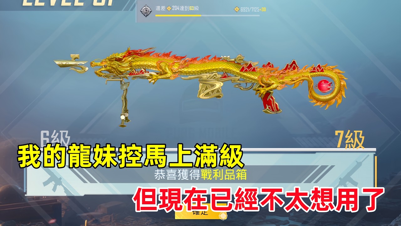 我的妹控再次升級！可惜沒返場手雷皮服，不過現在都不怎麼用這把槍了