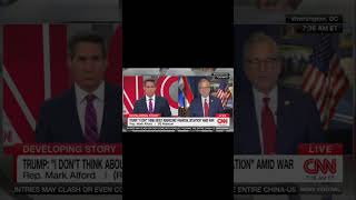 CNN Host Grills GOP Rep Over Trump's "l Don't Think About Americans' Money" Remark