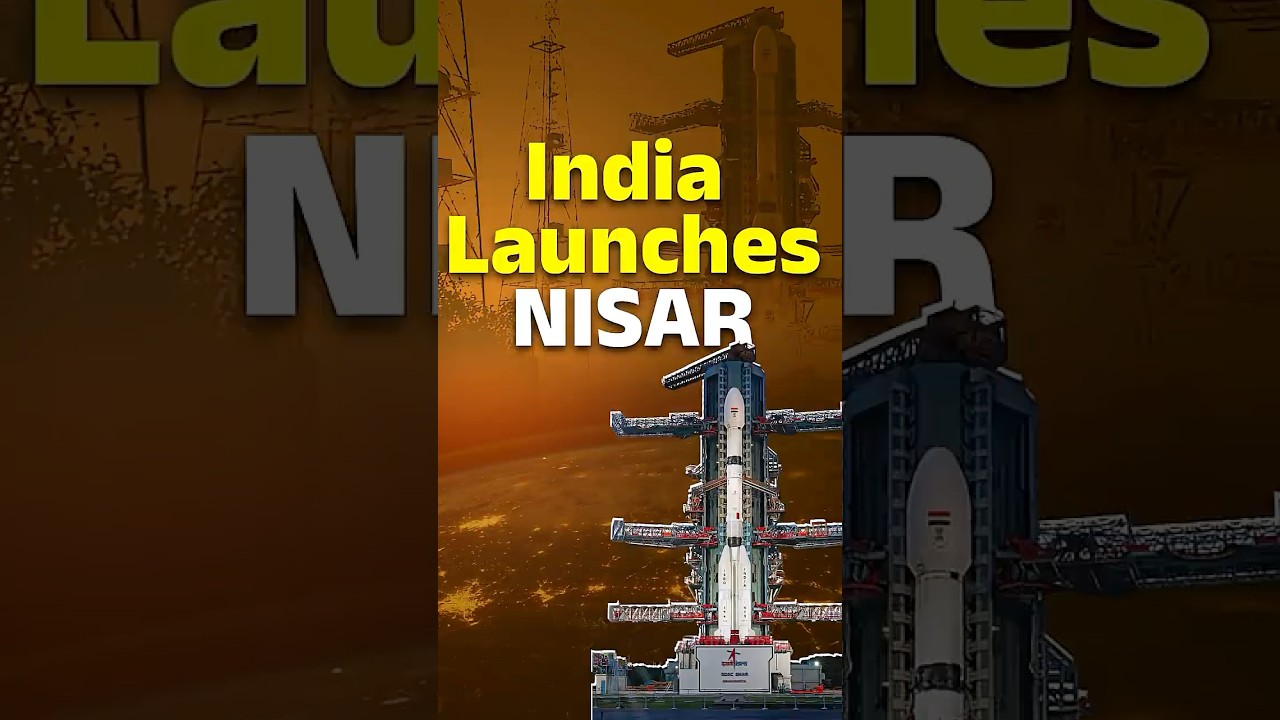 Sriharikota से GSLV-F16 ने भरी उड़ान, NISAR सैटेलाइट हुआ लॉन्च