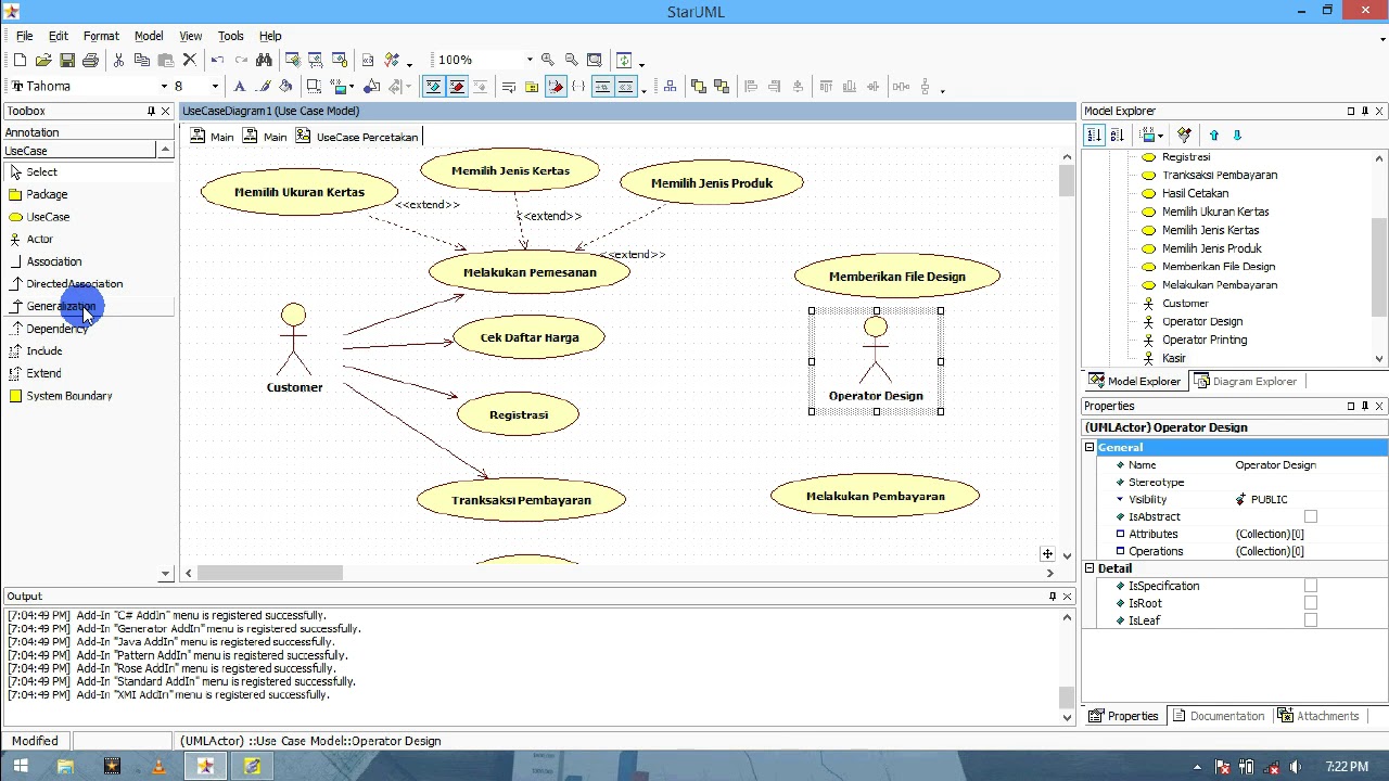 Cara Bikin Use Case Diagram