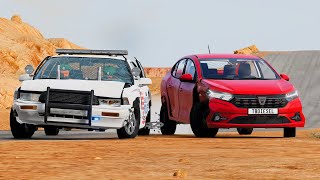 🤯 ROAD RAGE vs. POLICE CHASE: Absolute Desert Mayhem (BeamNG Drive) screenshot 1