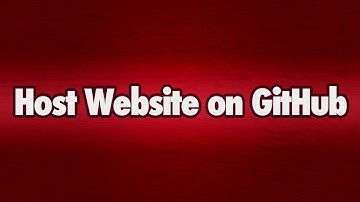 Host Website on GitHub Using gh-pages