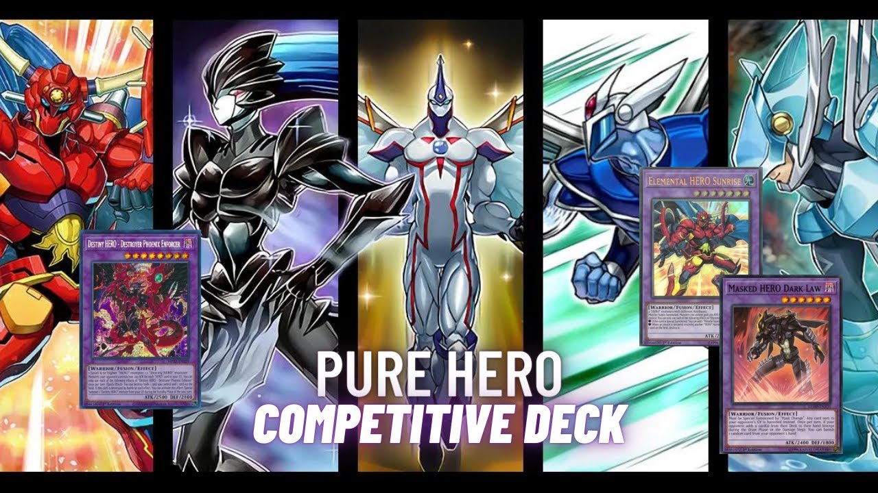 PURE HERO DECK NOVEMBER 2022 💸 BUDGET 💸 [DOWNLOAD 📥] +[📜 DECK PROFILE AND PRICE💰] ✅