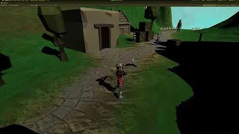 MMORPG DevLog#2: Quick review,  projectiles working. Still working on enemy behavior