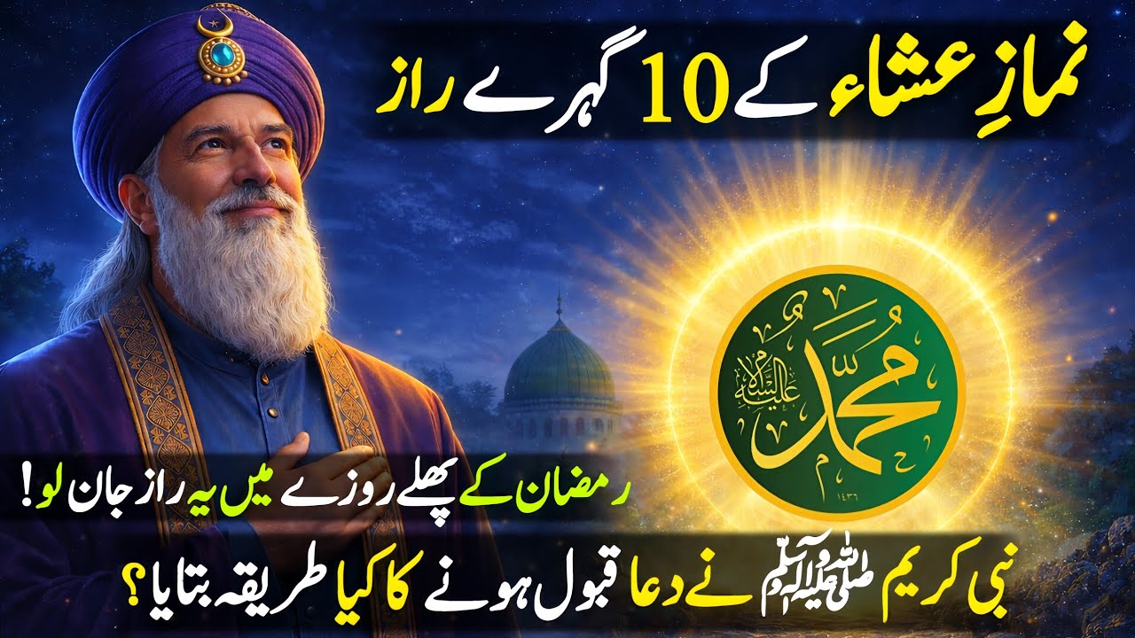 Namaz e Isha Ke 10 Bare Raaz | Ramzan Ke Pehle Roze Mein Yeh Raaz Jaan Lo | Deen Rooh