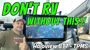 Ga niet op pad zonder dit: Haloview BT7 - Uitgebreide TPMS-review!