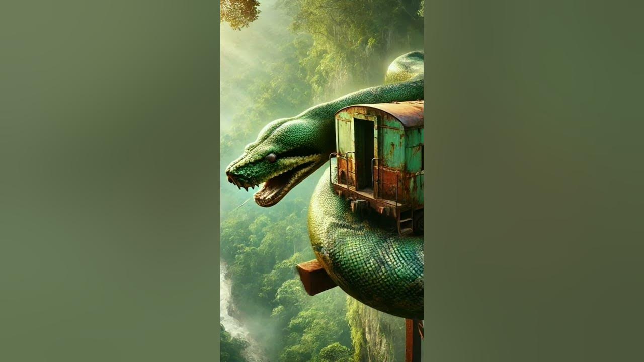 Nature exploration|Scenery train jungle python travel #shorts #scenery ...