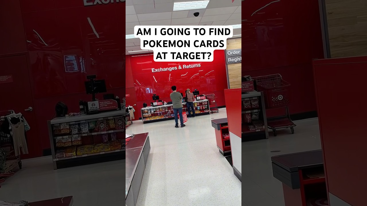 Will I Find Pokemon Cards at Target?  - Day 69 - YouTube