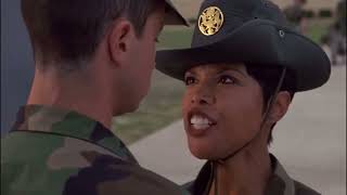 In The Army Now (Pauly Shore) Meeting the drill sergeant