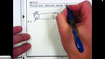 L11 | Pulley, Sprocket-Drive Ratio