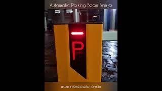 Autozon brand boom barrier installation