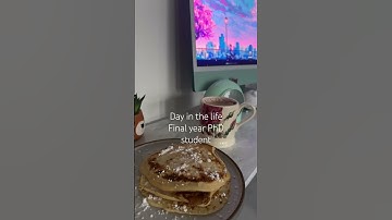 Day in the life of a final year PhD student. #gradstudent #gradlife #phdthesis #phd #thesis