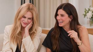 Nicole Kidman And Sandra Bullock Forgetting Theyre In Public