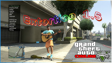 GTA 5 ONLINE 1.25 EXTORTION MOD MENU (sprx) 1.5 SHOWCASE [PS3]