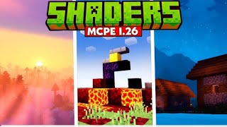 Best Shaders" For Minecraft PE 1.26 || Best Shaders For MCPE (Low End Device)