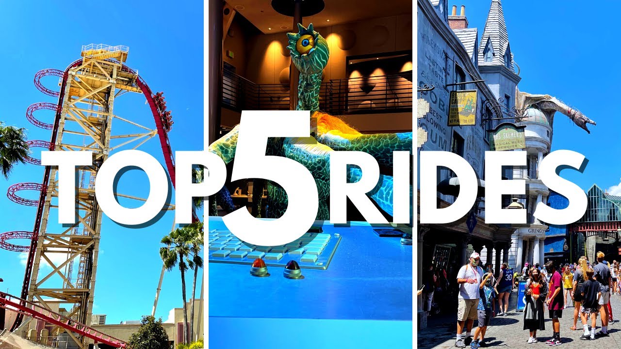 5 BEST Universal Studios Orlando Rides for 2022 You MUST RIDE