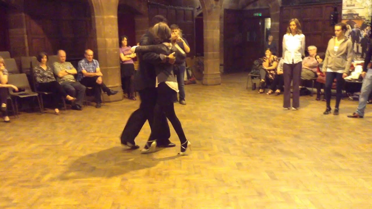 More turns! Paris Allen and Helen Campbell demonstrate Argentine tango turns