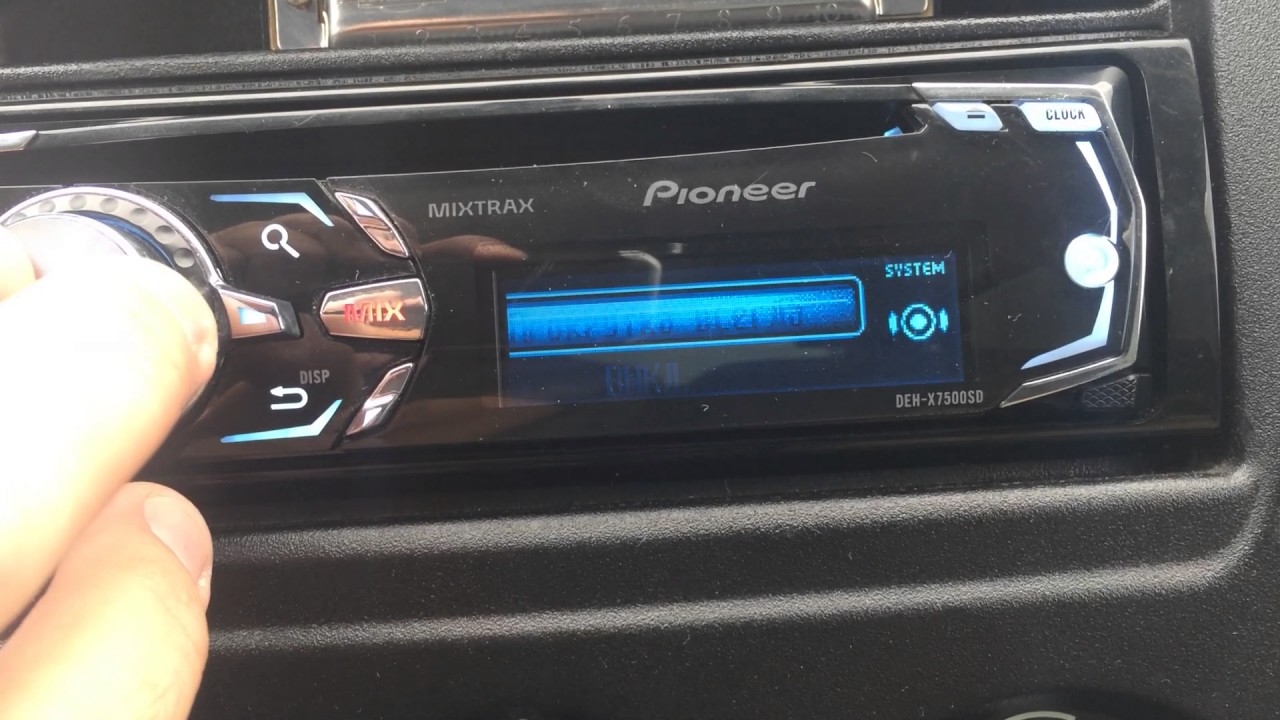 Как настроить магнитолу пионер - фото