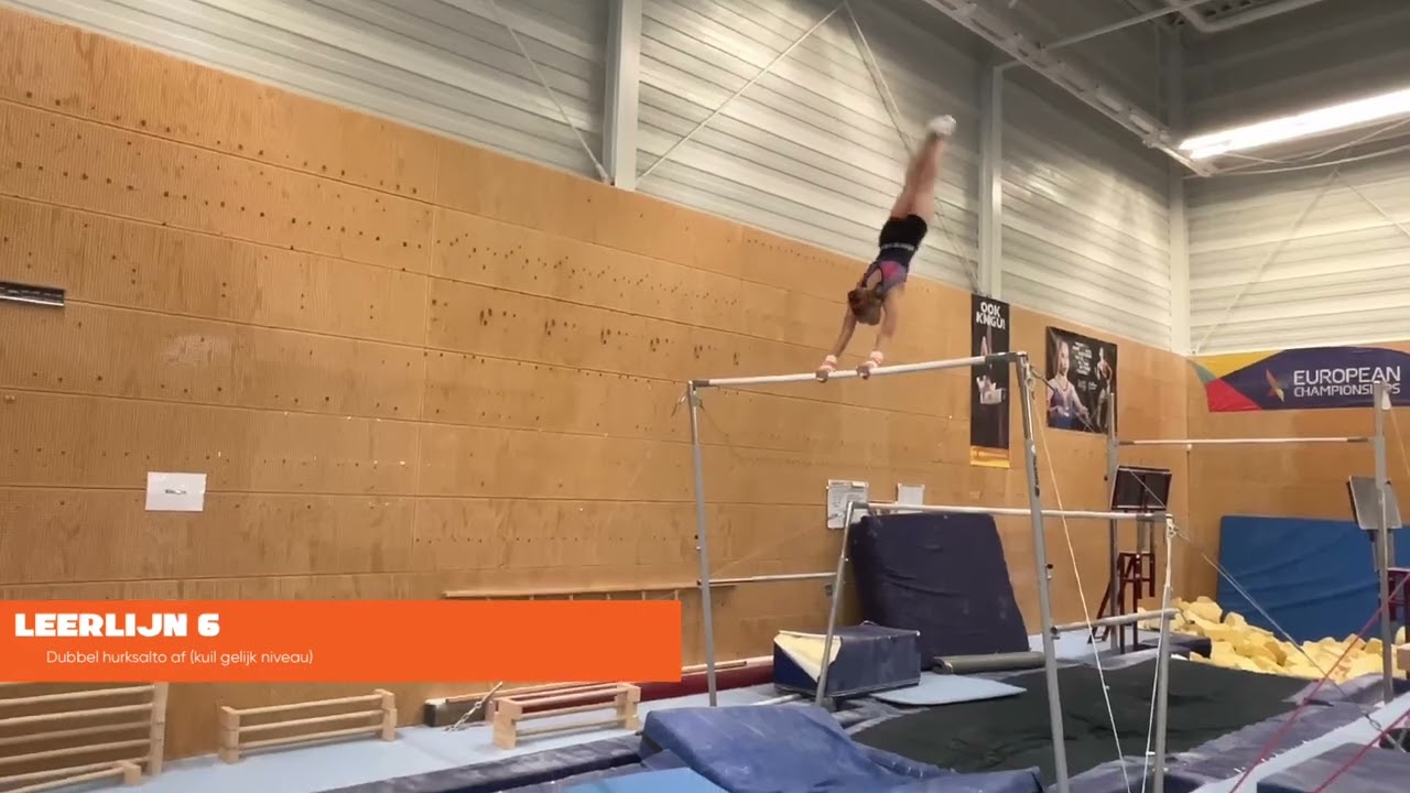 leerlijn 6 brug dubbel hurksalto af kuil gelijk niveau