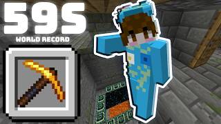 [WR] Minecraft But I Spawn With Haste 255 (59 Seconds)