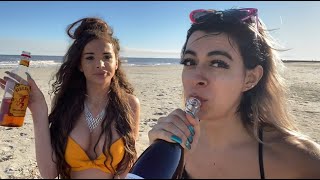 Bikini Girls Ft Nicole Mancini, Houston/Galveston Beach!!