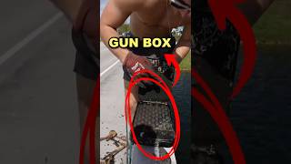 Hidden Gun Box Found While Magnet Fishing