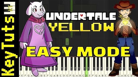 Learn to Play Undertale Yellow Medley - Easy Mode