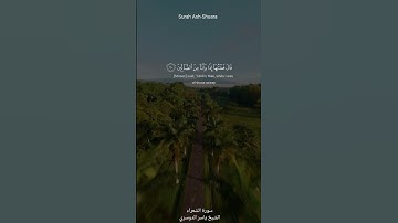 الشيخ ياسر الدوسري سورة الشعراء #اكسبلور
