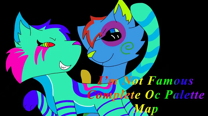 I’m Not Famous Complete Oc Palette Map