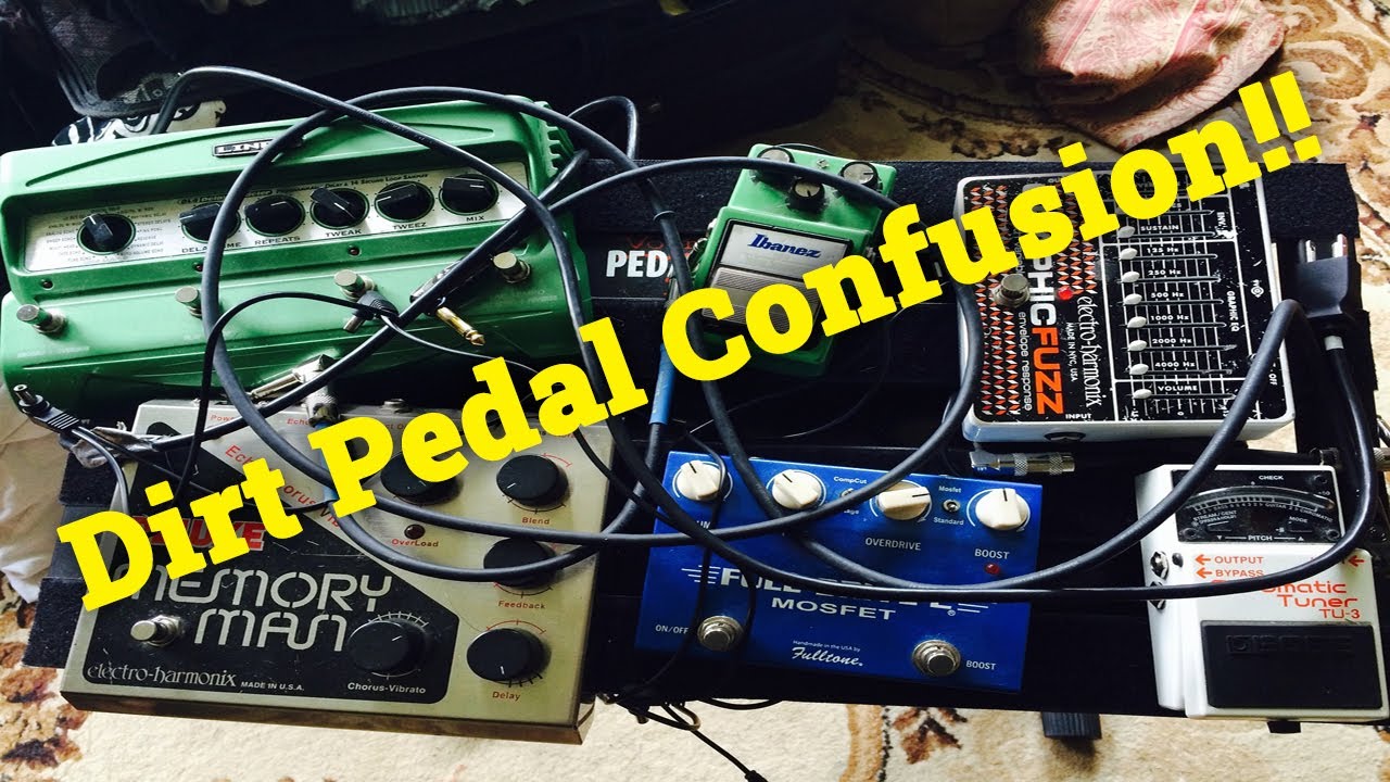Dirt Pedals!!   $38 overdrive pedal vs $350 overdrive pedal.  Can you tell the difference?