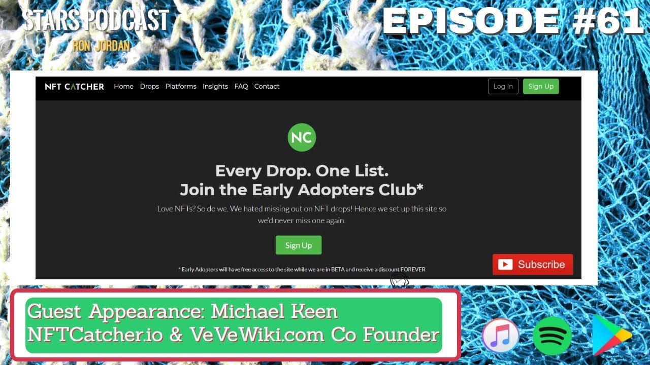 Michael Keen - NFTCatcher.io VeVeWiki.com Co-Founder