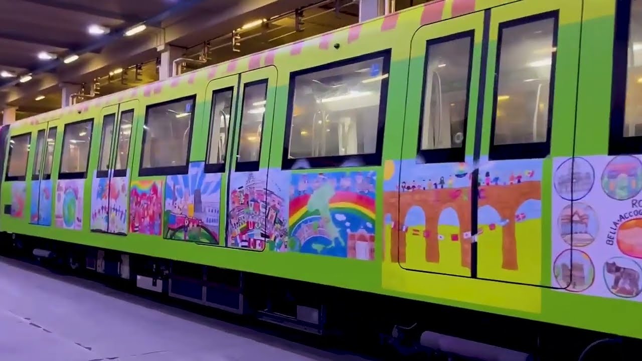 Un treno per il Giubileo 2025 🎨🚇