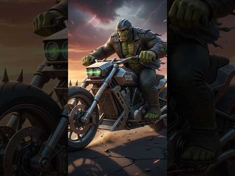 Papa ne paise nhi diye..... badmash Hulk ne khud bike kharida Danger 😳#ai #hulk @HulkBadmash#shorts