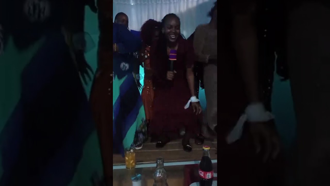 Penitah Muathime -Kisasi ministering during Thalika launch by Doris Mulonzi 