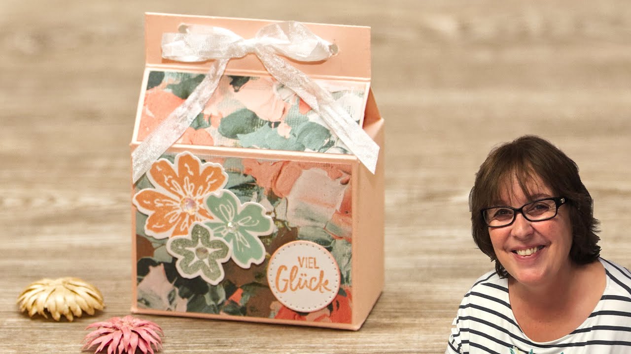 Kunstvolle Faltbox schnell und einfach zu basteln・Mitbringsel / Goodie・Stampin’ Up!