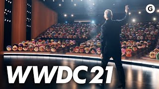 【二度とやらん】WWDC 2021キーノートを15分のダイジェストにしてみました【リチャ＆綱藤の副音声つき】