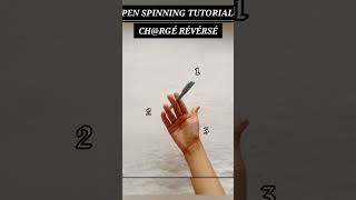 CHARGE REVERSE Pen Spinning Tutorial #ꜱʜᴏʀᴛꜱ #penspinning