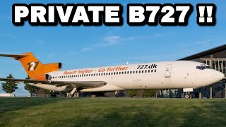 Boeing B727 Used By A Company In Denmark