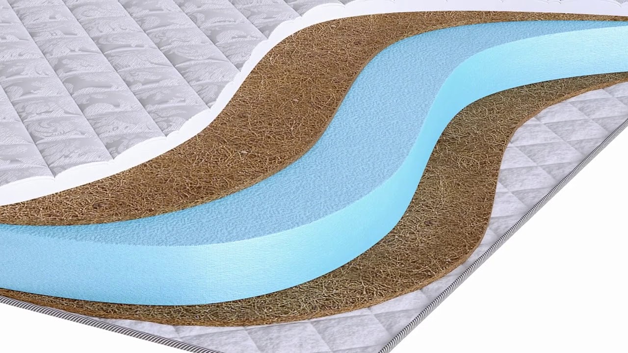 Беспружинный матрас Beautyson "Elastic Space 10" видео обзор