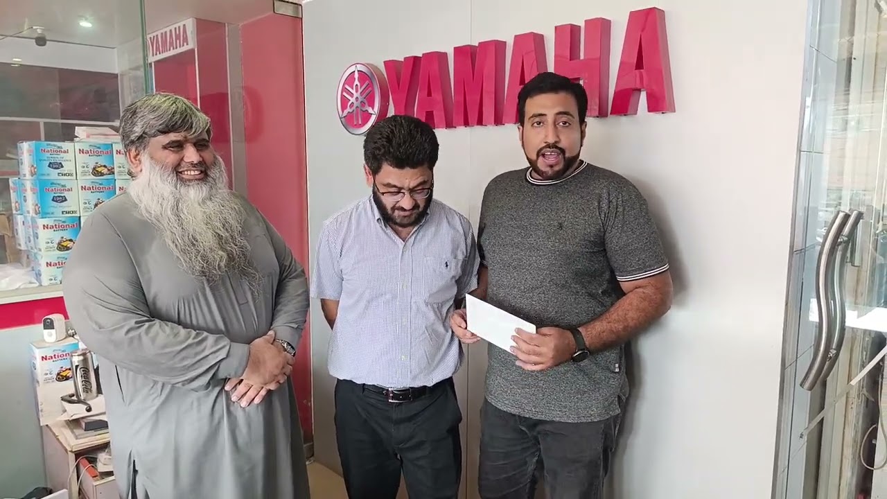 Yamaha Exclusive dealer in Sialkot Mustafa Traders kutchery road near rescue 1122 Sialkot