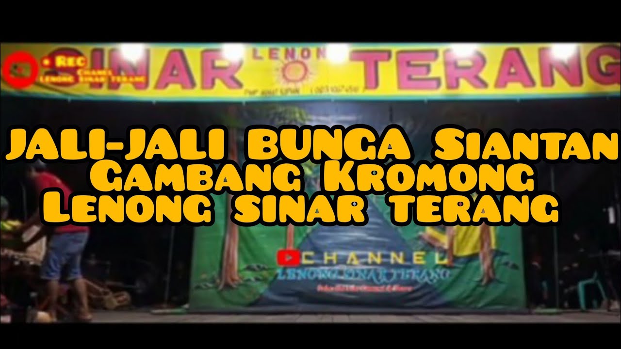 GAMBANG KROMONG LENONG SINAR TERANG|| JALI-JALI BUNGA SIANTAN