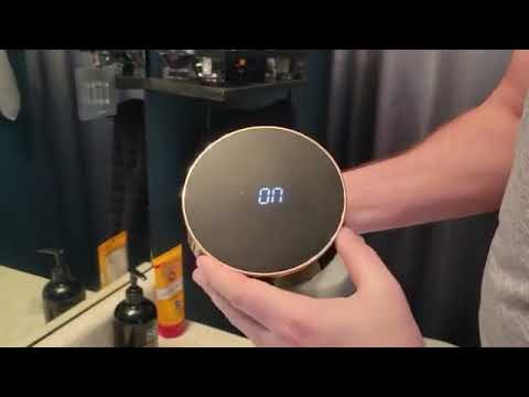 Wall Mount Automatic Foam Soap Dispensers LED Temperature Display Electric Touchless Infrared Sensor